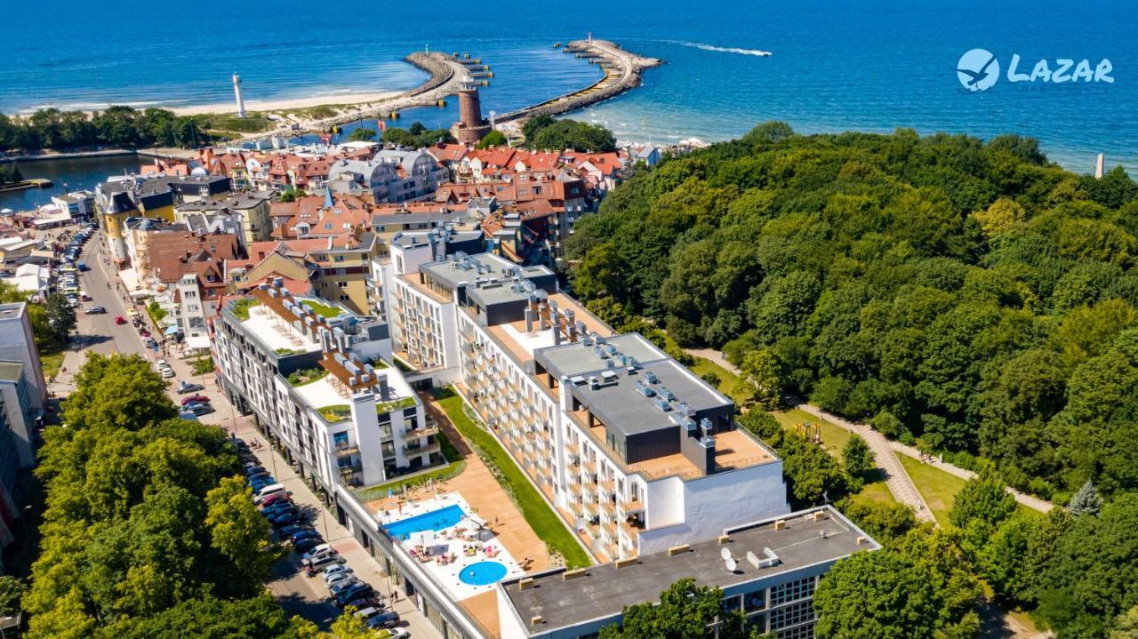 Lazar Apartamenty Nadmorskie Tarasy Kołobrzeg Kültér fotó