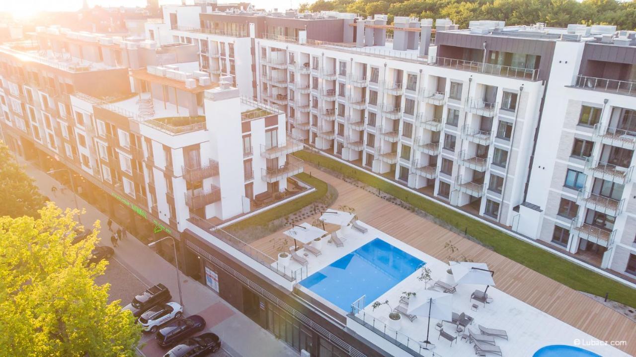 Lazar Apartamenty Nadmorskie Tarasy Kołobrzeg Kültér fotó
