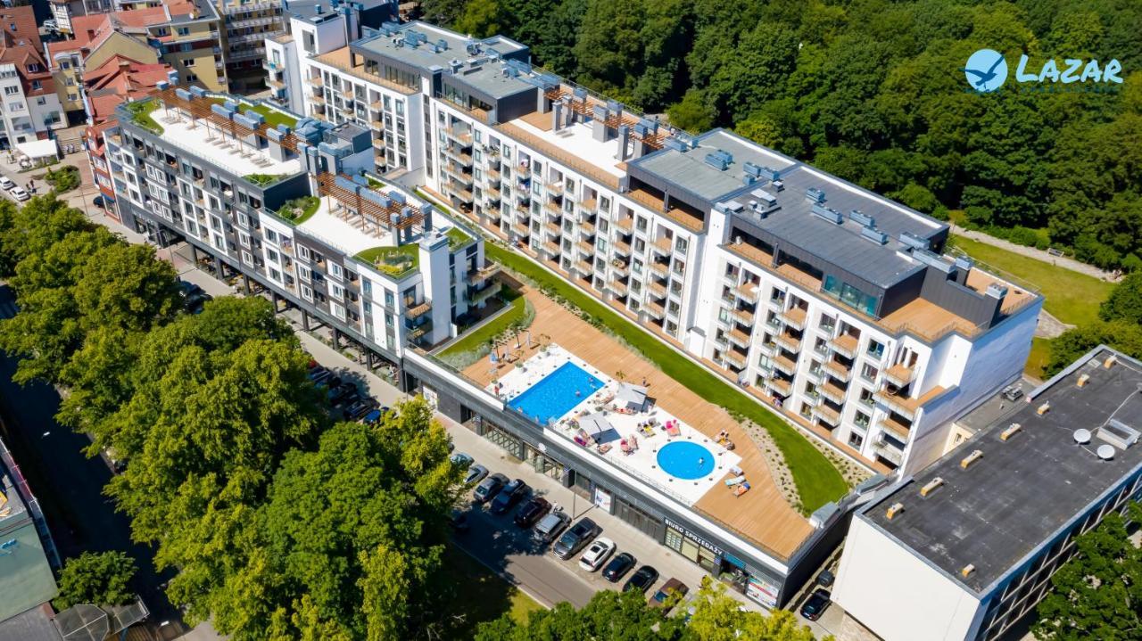 Lazar Apartamenty Nadmorskie Tarasy Kołobrzeg Kültér fotó
